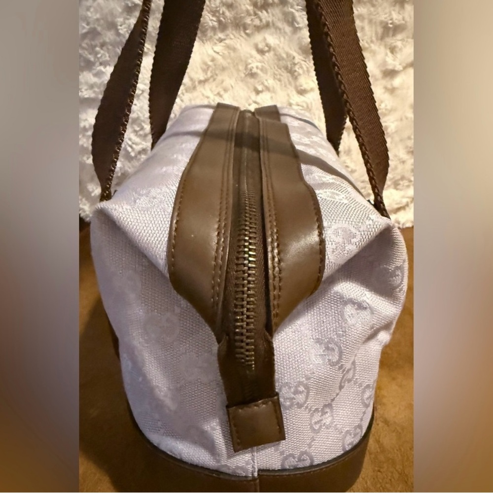 Gucci GG Canvas Boston Bag in Lavender Canvas - Picture 4 of 12